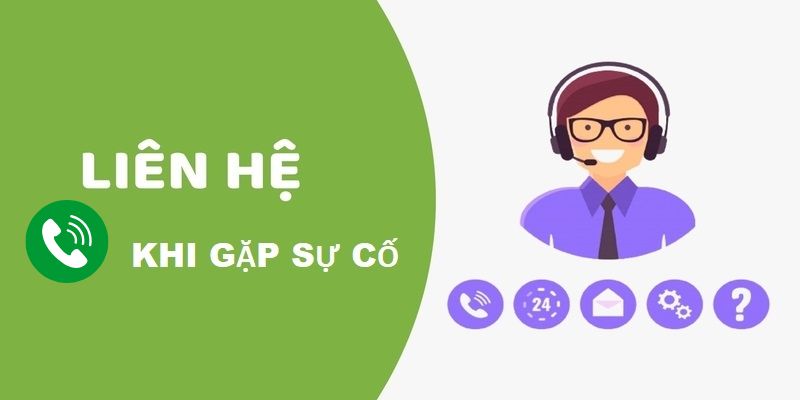 Liên hệ Ole777 khi gặp sự cố